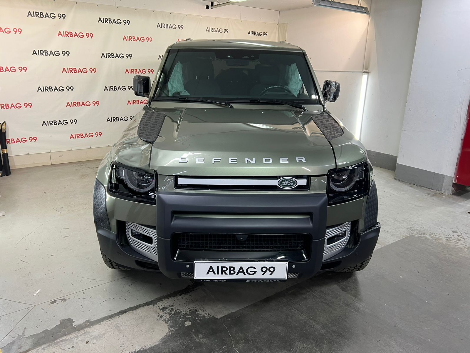 Land Rover Defender — фото выполненной работы