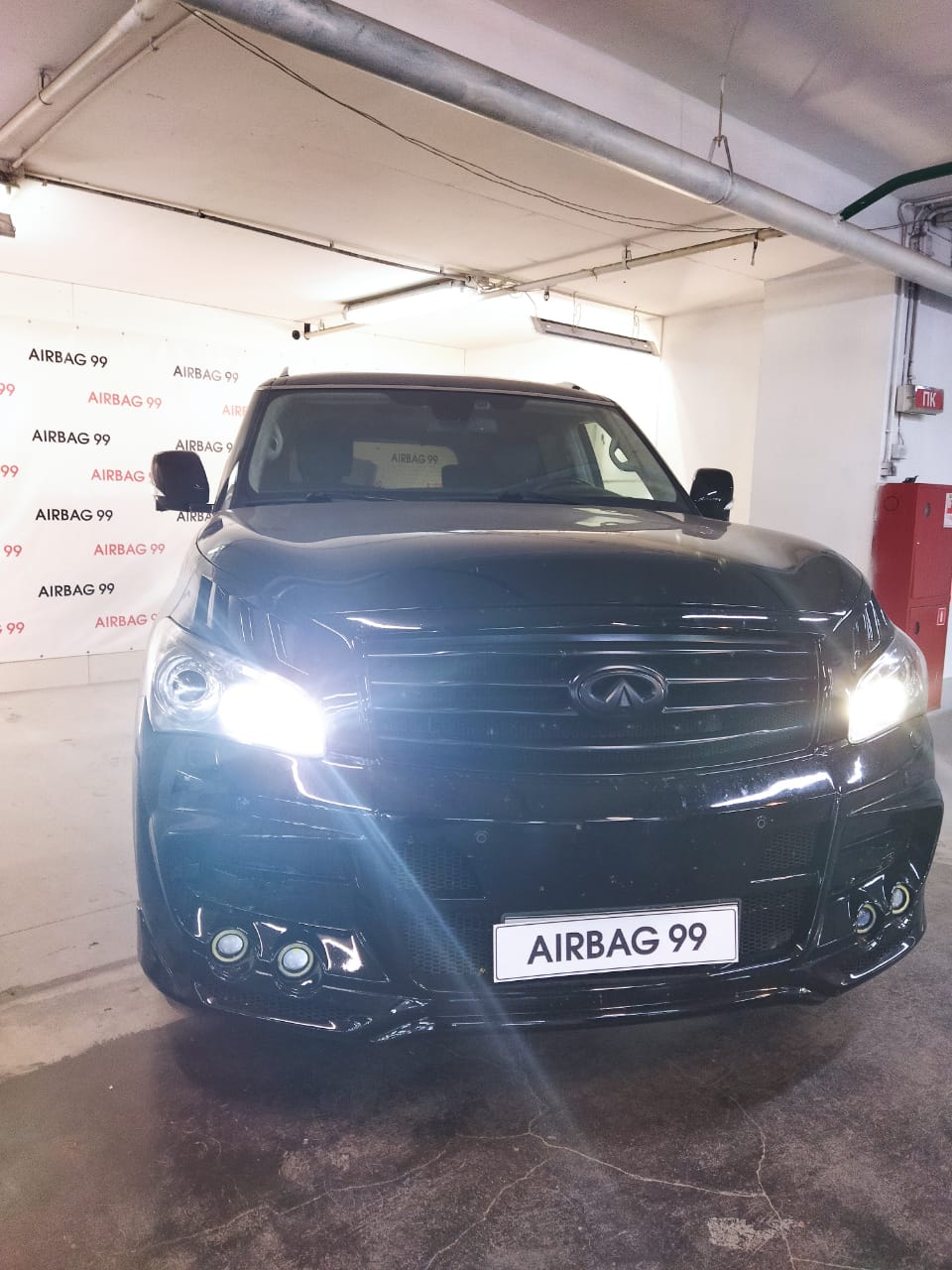 Infiniti QX80 — фото выполненной работы