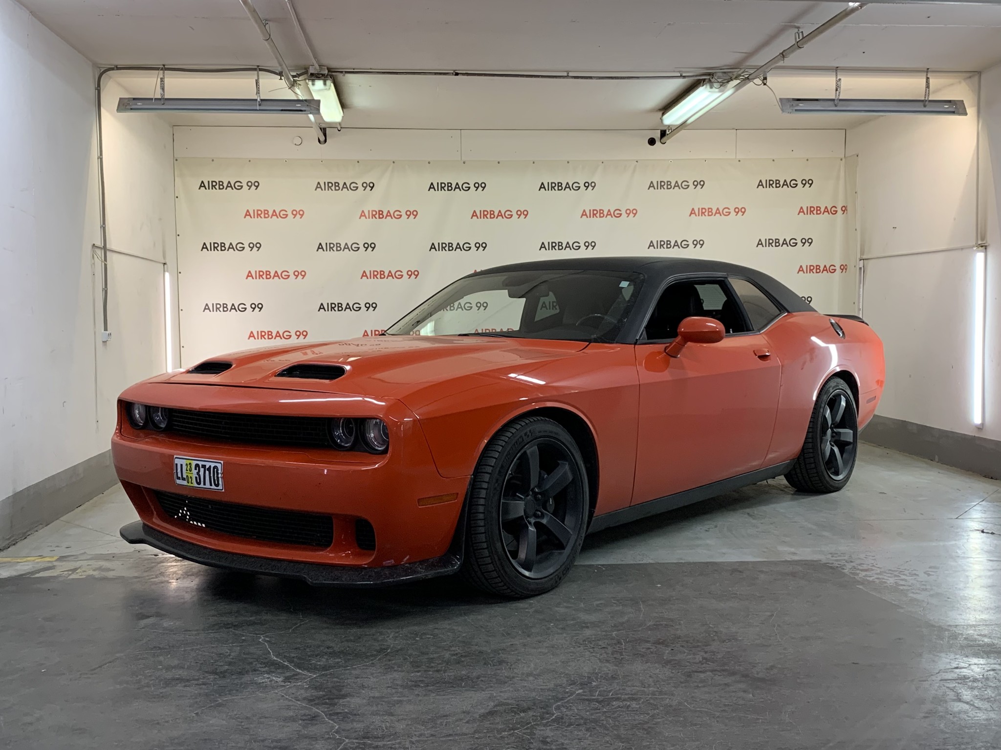 Dodge Challenger — передняя часть салона — Общий вид проекта